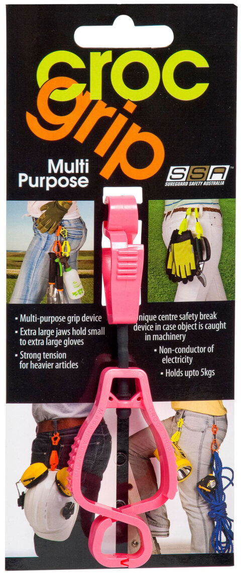 croc grip header card-PINK