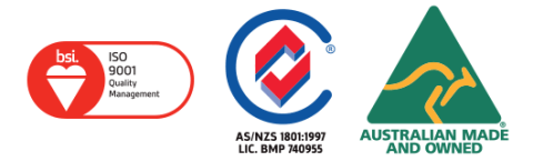 BSI & Australian Made Logo