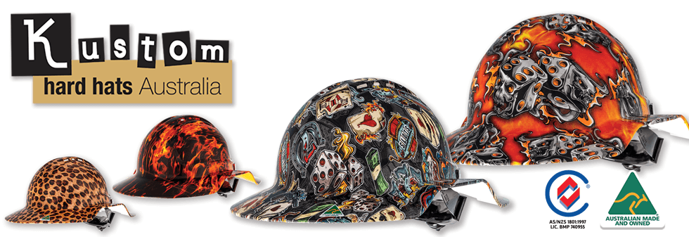 Kustom Hard Hats Broadbrim Banner