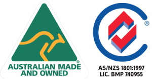 Australian Made & BSI Logo